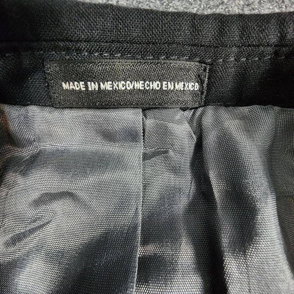 NWT Stafford Essentials 1 Button Tuxedo Jacket Men's 38R Classic Fit Black‎ Wool